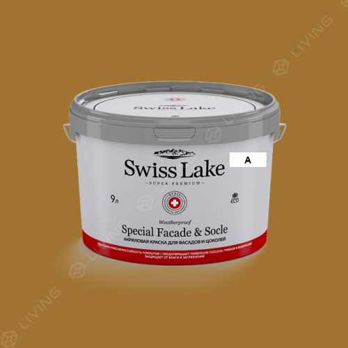 картинка Краска Swiss Lake Special Faсade & Socle цвет Sweet toffee №1098 от LIVING