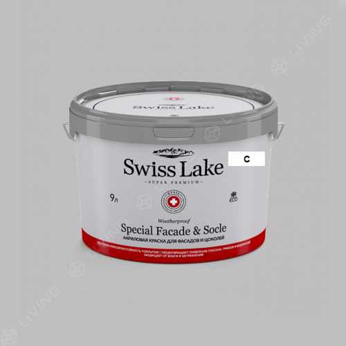 картинка Краска Swiss Lake Special Faсade & Socle цвет artemesia №2775 от LIVING