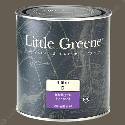 картинка Краска Little Greene Intelligent Eggshell (Acrylic Eggshell) цвет Grey Moss №234 от LIVING