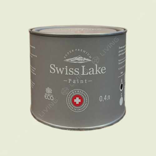картинка Краска Swiss Lake Wall Comfort 7 цвет green haze №941 от LIVING
