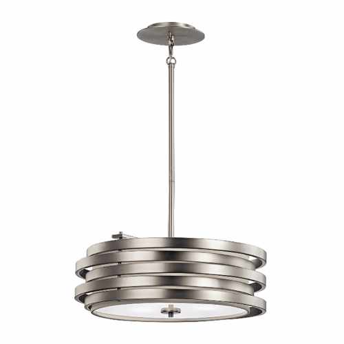 картинка Люстра Kichler коллекция Roswell, арт. KL-ROSWELL-P-B (никель) от LIVING