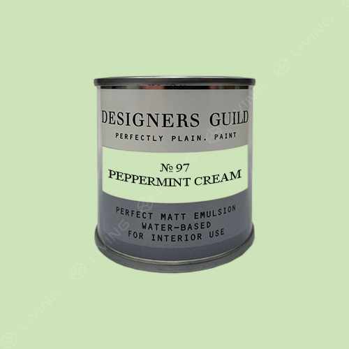 картинка Краска Designers Guild Perfect Matt Emulsion цвет PEPPERMINT CREAM №97 от LIVING