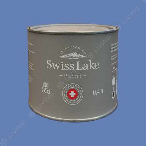 картинка Краска Swiss Lake Wall Comfort 7 цвет noble blue №1939 от LIVING