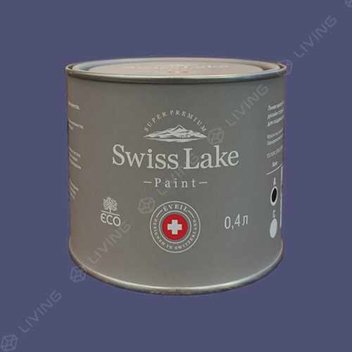 картинка Краска Swiss Lake Wall Comfort 7 цвет darkest grape №1905 от LIVING
