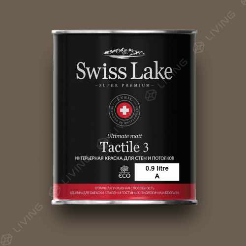 картинка Краска Swiss Lake Tactile 3 цвет Agger №649 от LIVING