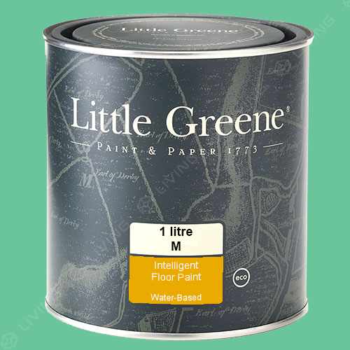 картинка Краска Little Greene Intelligent Floor Paint цвет Green Verditer №92 от LIVING