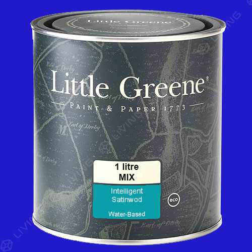 картинка Краска Little Greene Intelligent Satinwood цвет Ultra Blue №264 от LIVING