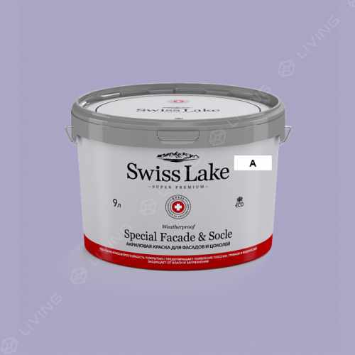 картинка Краска Swiss Lake Special Faсade & Socle цвет lavender lipstick №1887 от LIVING