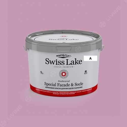 картинка Краска Swiss Lake Special Faсade & Socle цвет marvelous pink №1683 от LIVING