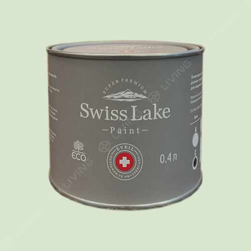 картинка Краска Swiss Lake Wall Comfort 7 цвет green gold №2464 от LIVING