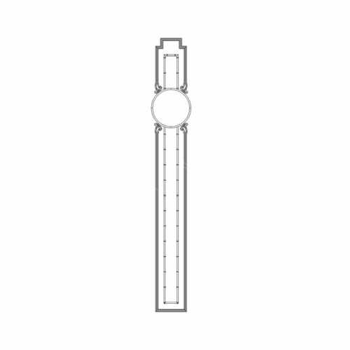 Узел RODECOR Шинуазри, арт. 66512CN, 256 х 37 см.