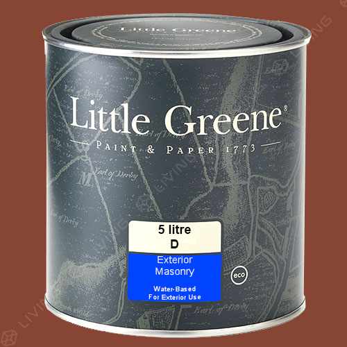 картинка Краска Little Greene Exterior Masonry цвет Tuscan Red №140 от LIVING