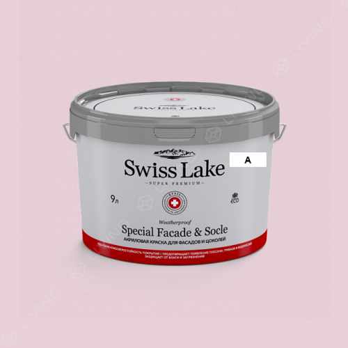картинка Краска Swiss Lake Special Faсade & Socle цвет Pink Kimono №1669 от LIVING