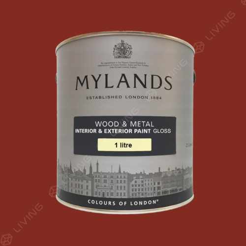 картинка Краска Mylands Wood&metal Gloss цвет Indian Lake №288 от LIVING