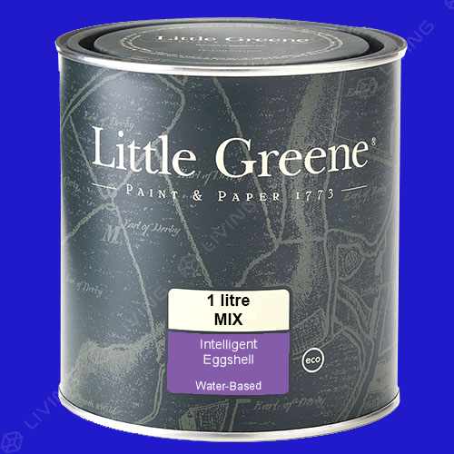 картинка Краска Little Greene Intelligent Eggshell (Acrylic Eggshell) цвет Ultra Blue №264 от LIVING