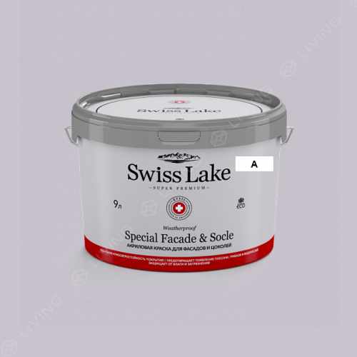 картинка Краска Swiss Lake Special Faсade & Socle цвет ANCESTRAL №1766 от LIVING