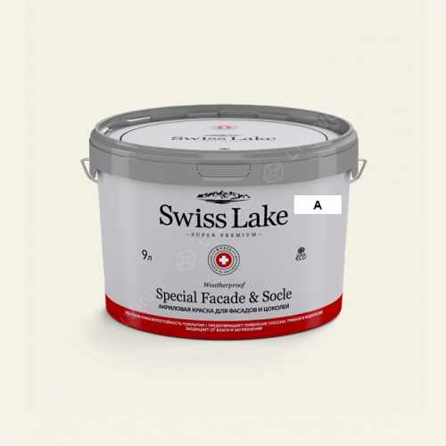 картинка Краска Swiss Lake Special Faсade & Socle цвет moon glade №162 от LIVING