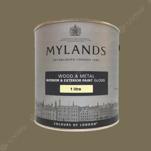 картинка Краска Mylands Wood&metal Gloss цвет Westermorland №160 от LIVING