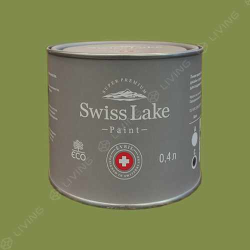 картинка Краска Swiss Lake Wall Comfort 7 цвет juniper №2539 от LIVING