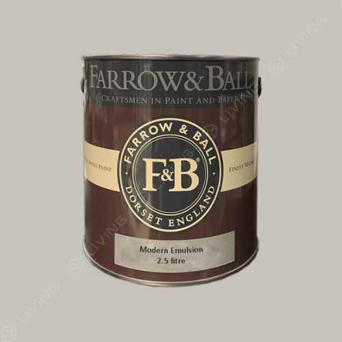 картинка Краска Farrow&Ball Modern Emulsion цвет Pavilion Gray №242 от LIVING