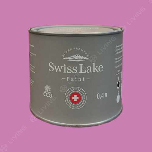 картинка Краска Swiss Lake Wall Comfort 7 цвет couture rose №1362 от LIVING
