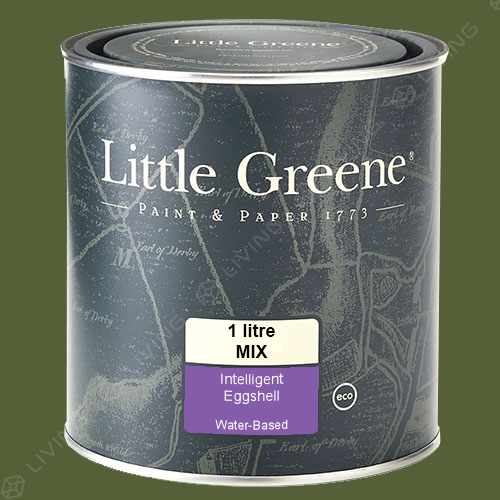 картинка Краска Little Greene Intelligent Eggshell (Acrylic Eggshell) цвет Jewel Beetle №303 от LIVING