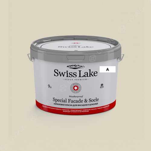 картинка Краска Swiss Lake Special Faсade & Socle цвет stucco №939 от LIVING