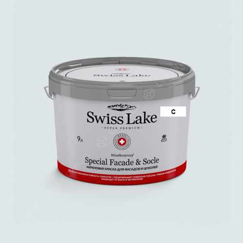 картинка Краска Swiss Lake Special Faсade & Socle цвет Atlantis №1978 от LIVING