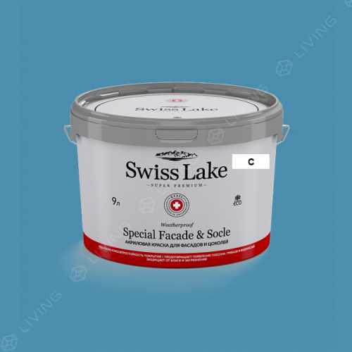 картинка Краска Swiss Lake Special Faсade & Socle цвет oggin №2150 от LIVING