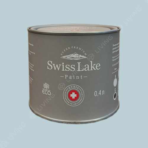 картинка Краска Swiss Lake Wall Comfort 7 цвет MISTY AQUA №2000 от LIVING