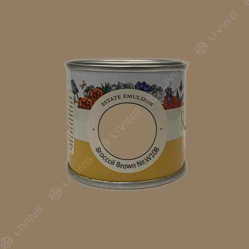 картинка Краска Farrow&Ball Estate Emulsion цвет Broccoli Brown №W108 от LIVING