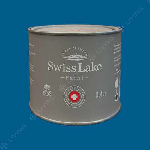картинка Краска Swiss Lake Wall Comfort 7 цвет Mystic Blue №2049 от LIVING