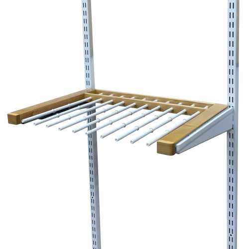 картинка Брючница выдвижная GARDIE дер. с дов. 600х437мм, белый/береза, арт. 0841 от LIVING