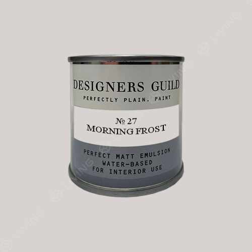 картинка Краска Designers Guild Perfect Matt Emulsion цвет MORNING FROST №27 от LIVING