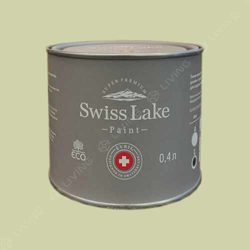 картинка Краска Swiss Lake Wall Comfort 7 цвет lime splash №2600 от LIVING