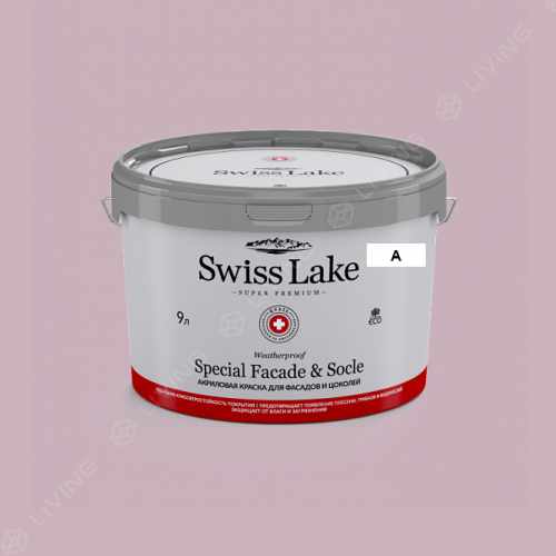 картинка Краска Swiss Lake Special Faсade & Socle цвет mellow rose №1734 от LIVING