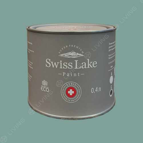 картинка Краска Swiss Lake Wall Comfort 7 цвет Aegean Sea №2406 от LIVING