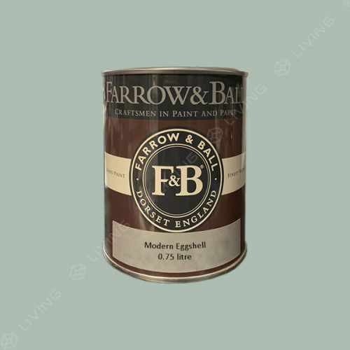 картинка Краска Farrow&Ball Modern Eggshell цвет Green Blue №84 от LIVING