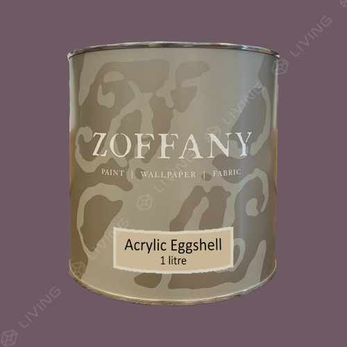 картинка Краска ZOFFANY Acrylic Eggshell цвет PURPLE TULIP от LIVING