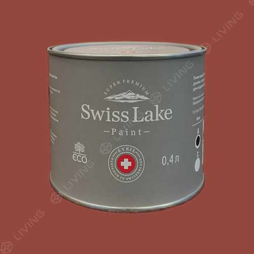 картинка Краска Swiss Lake Wall Comfort 7 цвет ruby gold №1442 от LIVING