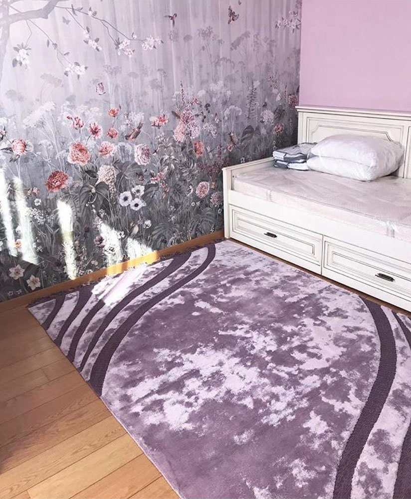 картинка Ковер Rug Republic коллекция Cross Tuft арт. CT5.12 Plum от LIVING