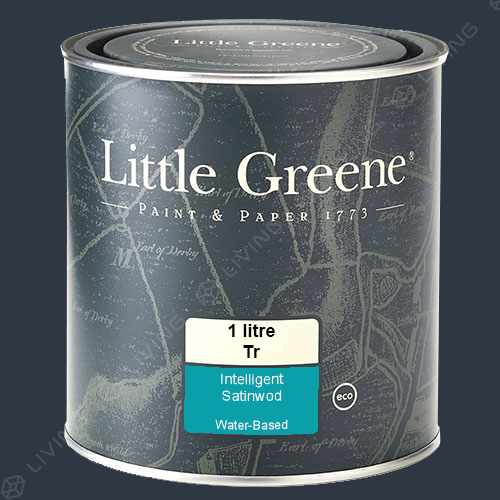 картинка Краска Little Greene Intelligent Satinwood цвет Dock Blue №252 от LIVING