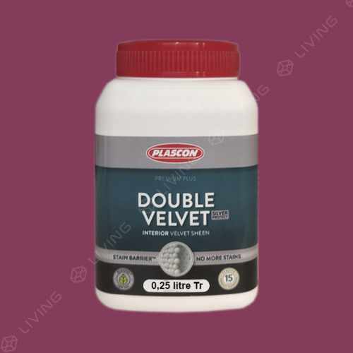 картинка Краска Plascon DOUBLE VELVET цвет Very Berry арт.R1-C1-1 от LIVING