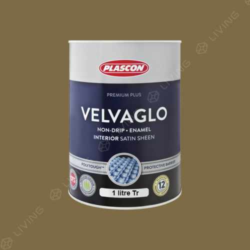 картинка Краска Plascon VELVAGLO WB цвет Gold Olive арт.Y3-D1-1 от LIVING