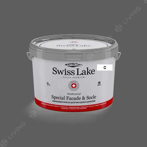 картинка Краска Swiss Lake Special Faсade & Socle цвет washed clay №2829 от LIVING
