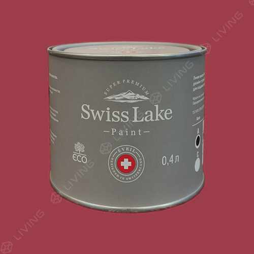 картинка Краска Swiss Lake Wall Comfort 7 цвет ruby crystal №1383 от LIVING
