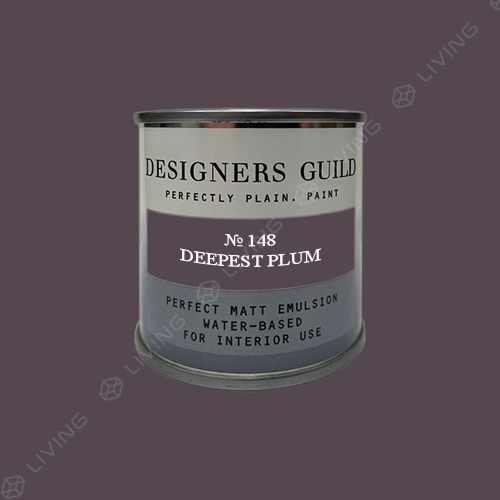 картинка Краска Designers Guild Perfect Matt Emulsion цвет DEEPEST PLUM №148 от LIVING