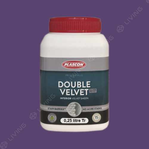картинка Краска Plascon DOUBLE VELVET цвет Deep Velvet арт.P4-C1-1 от LIVING