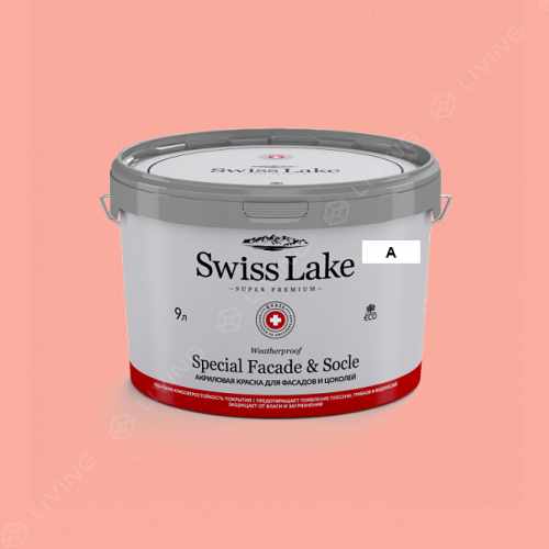 картинка Краска Swiss Lake Special Faсade & Socle цвет tea peach №1331 от LIVING