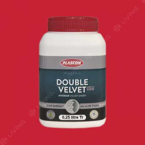 картинка Краска Plascon DOUBLE VELVET цвет Strawberry Daiquirry арт.DC-34-100 от LIVING